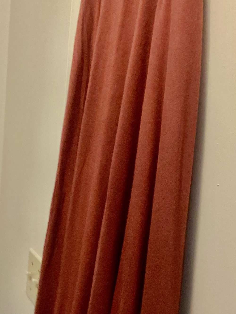 Leith Maxi Skirt in Burnt Orange